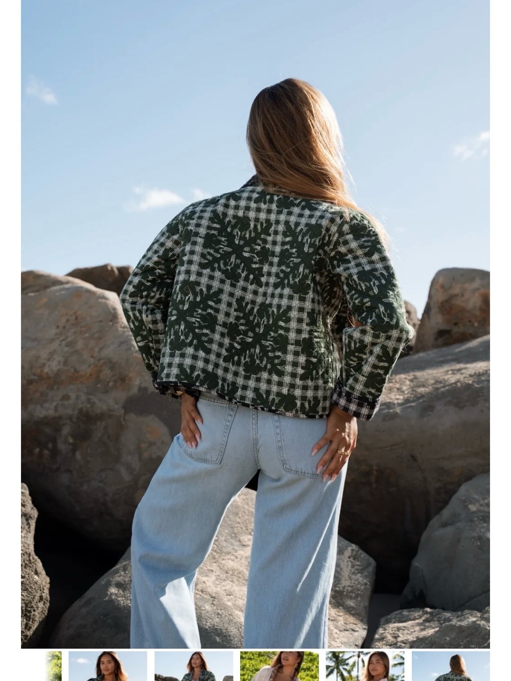 HAWAIIAN QUILTED JACKET